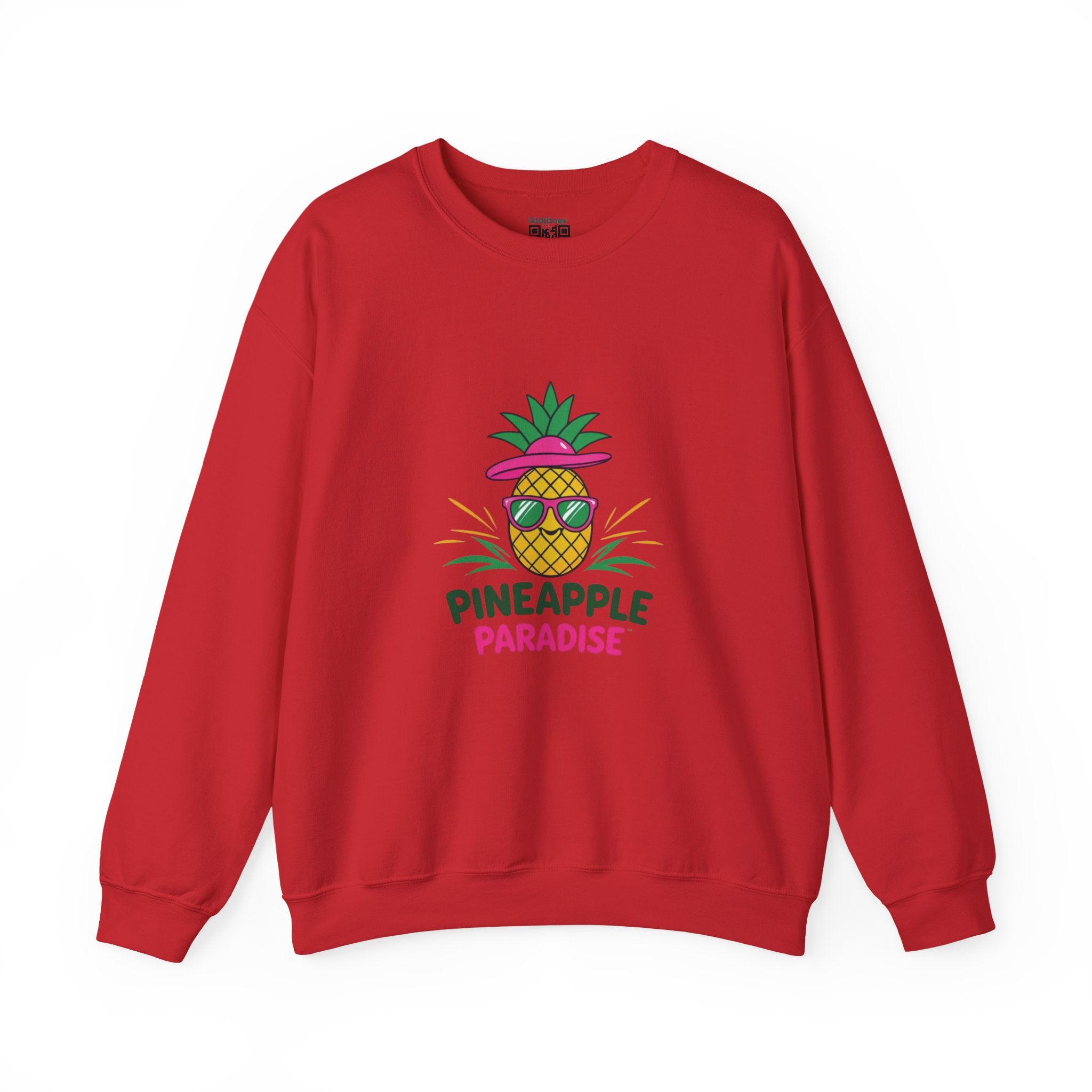Pineapple Paradise Crewneck Sweatshirt — Tropical Pineapple Graphic