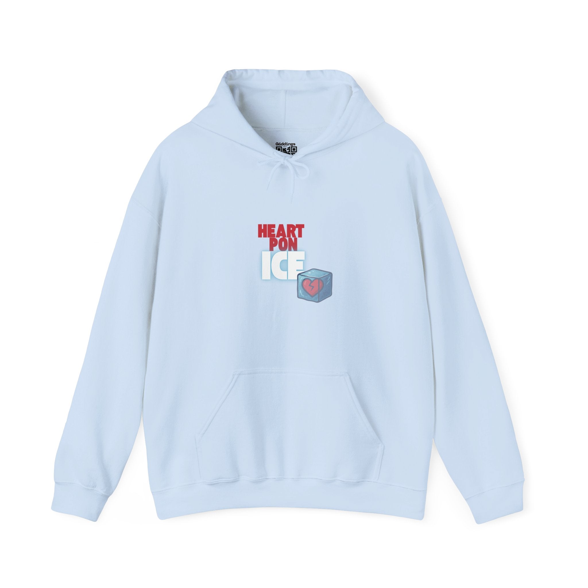 (HEART PON ICE)™ Hooded Sweatshirt