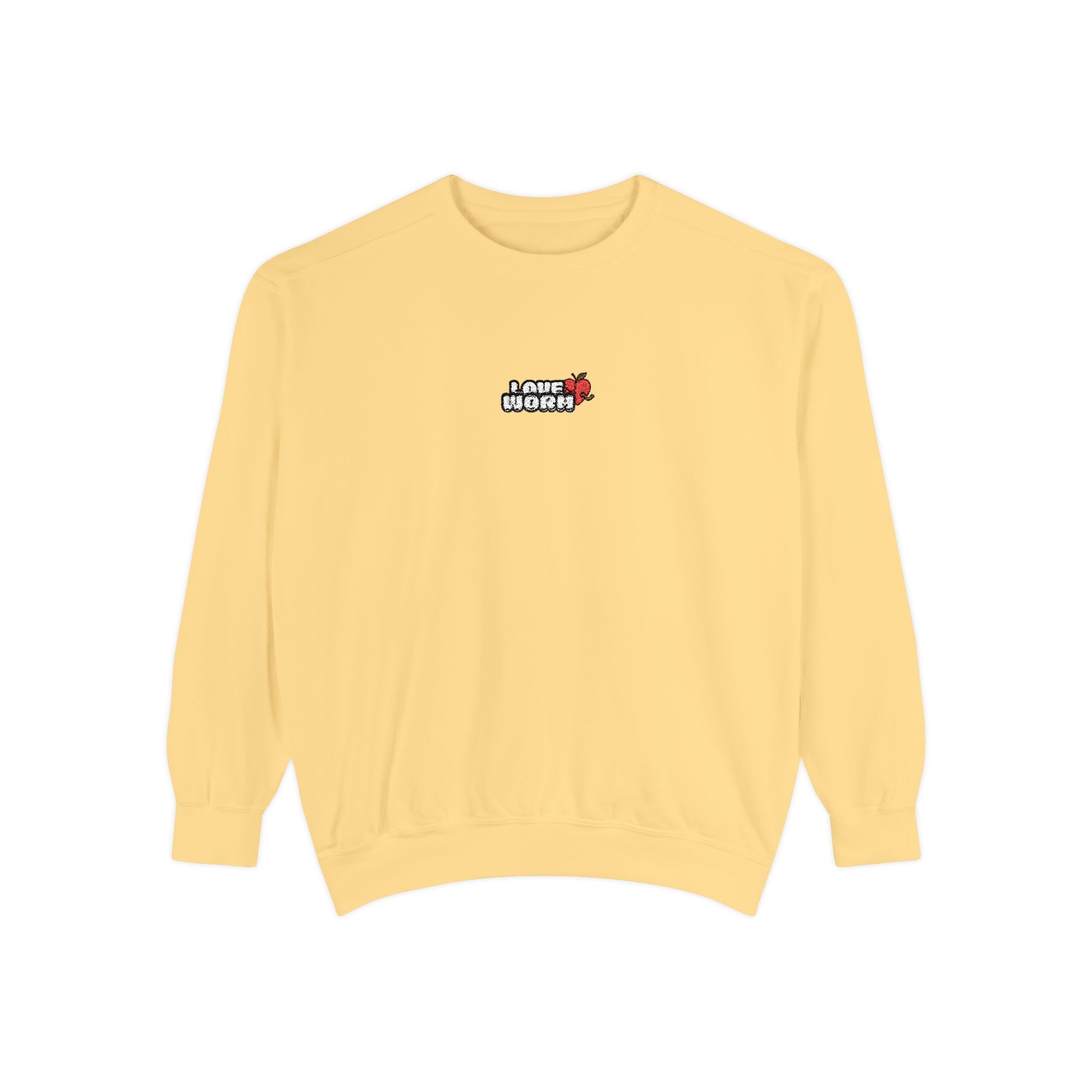 Graphic Sweatshirt — Love Worm Logo Crewneck