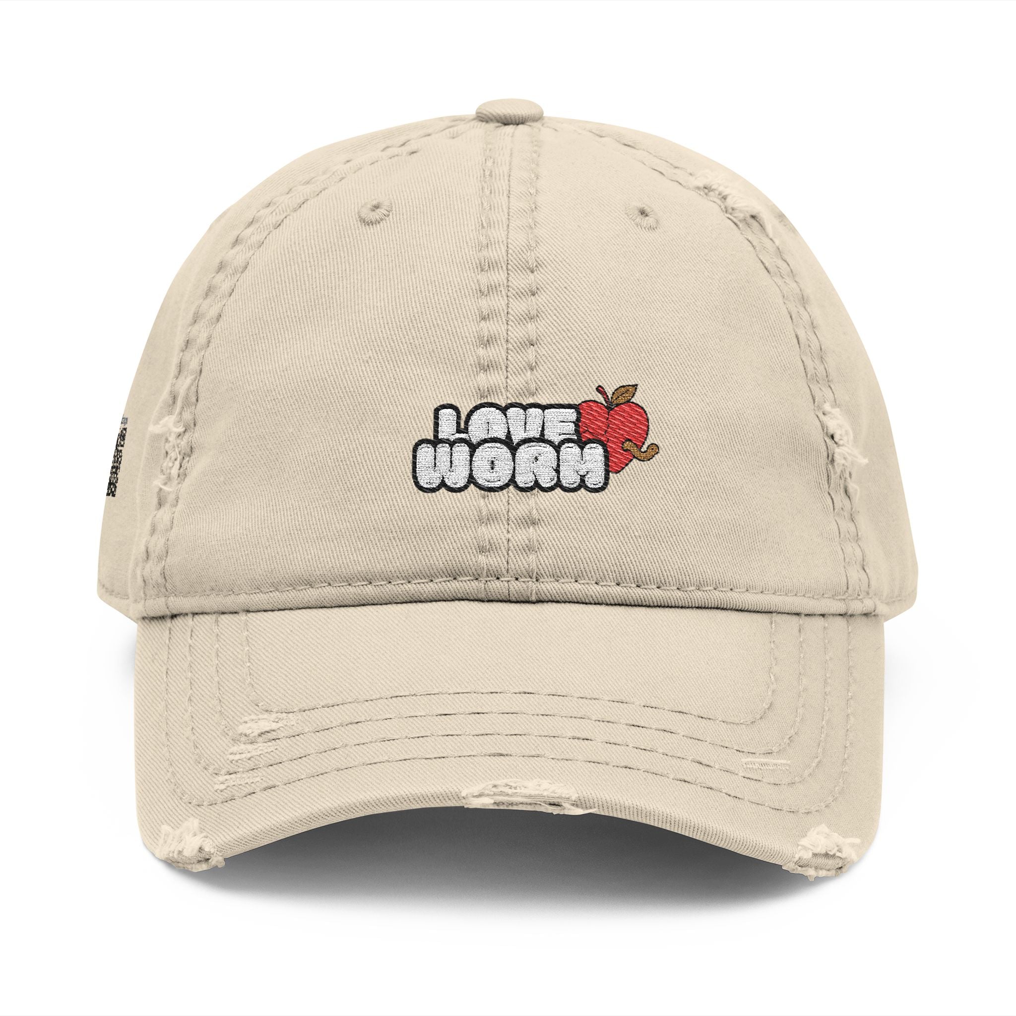 Distressed Dad Hat – 'I Ain't Worried' Embroidered Casual Cap