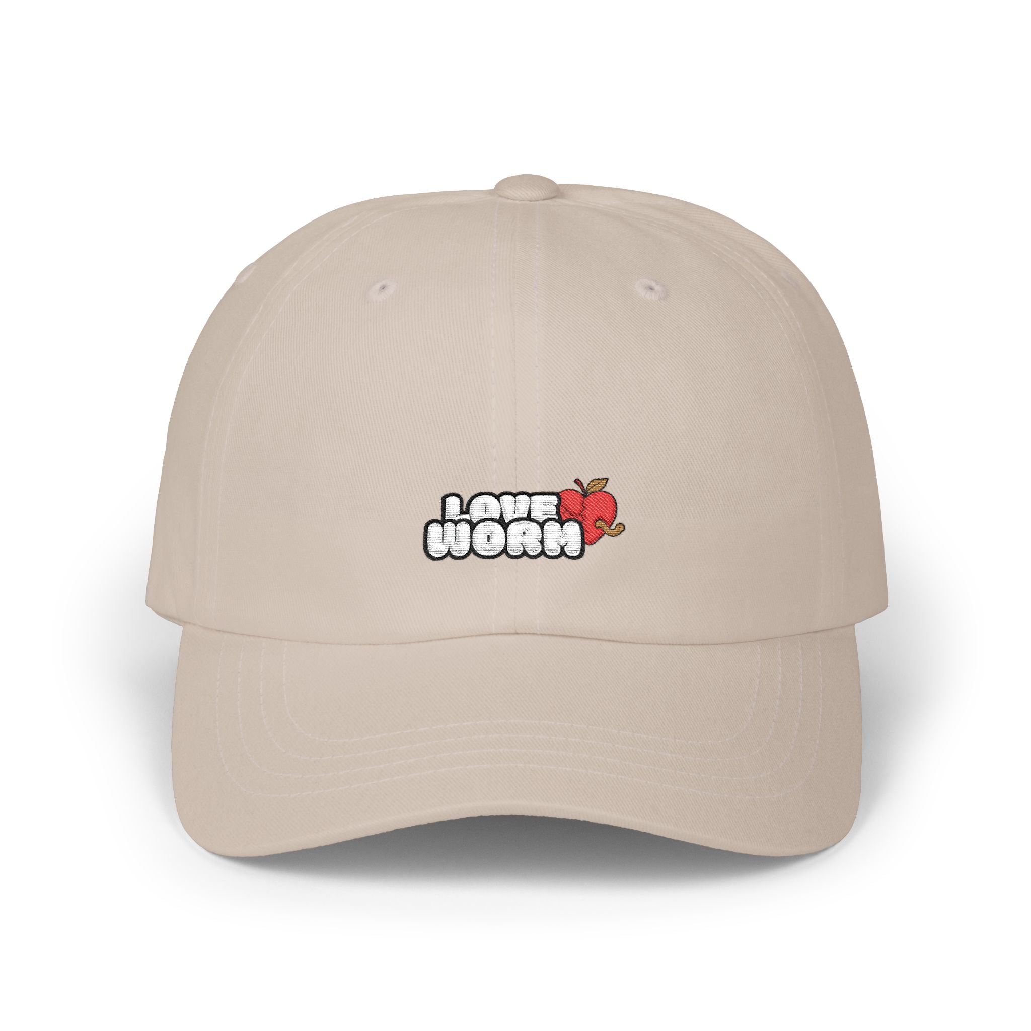 I Love Worm " (Embroidered) Baseball Hat