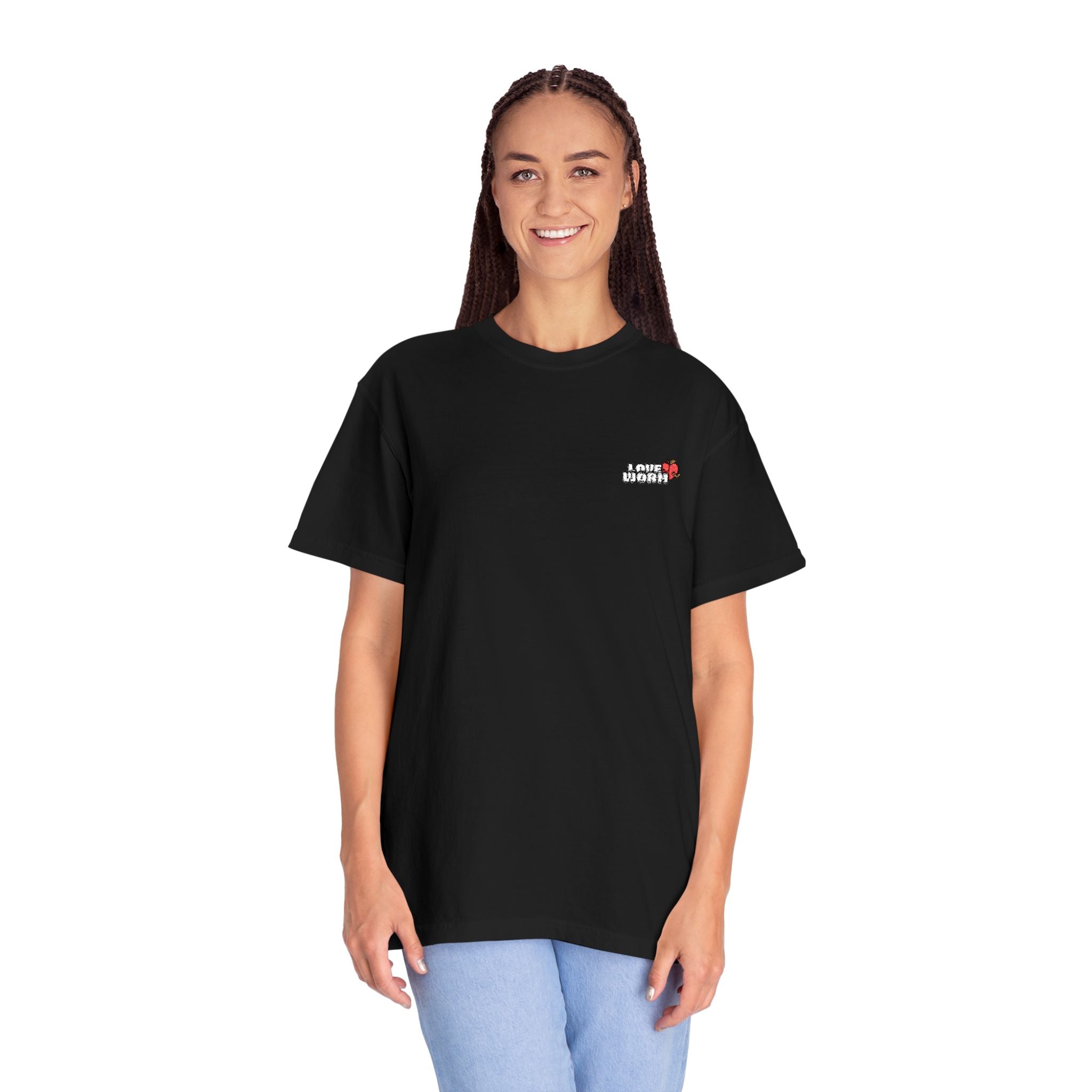 Love Worm Graphic T‑Shirt (EMBROIDERY)