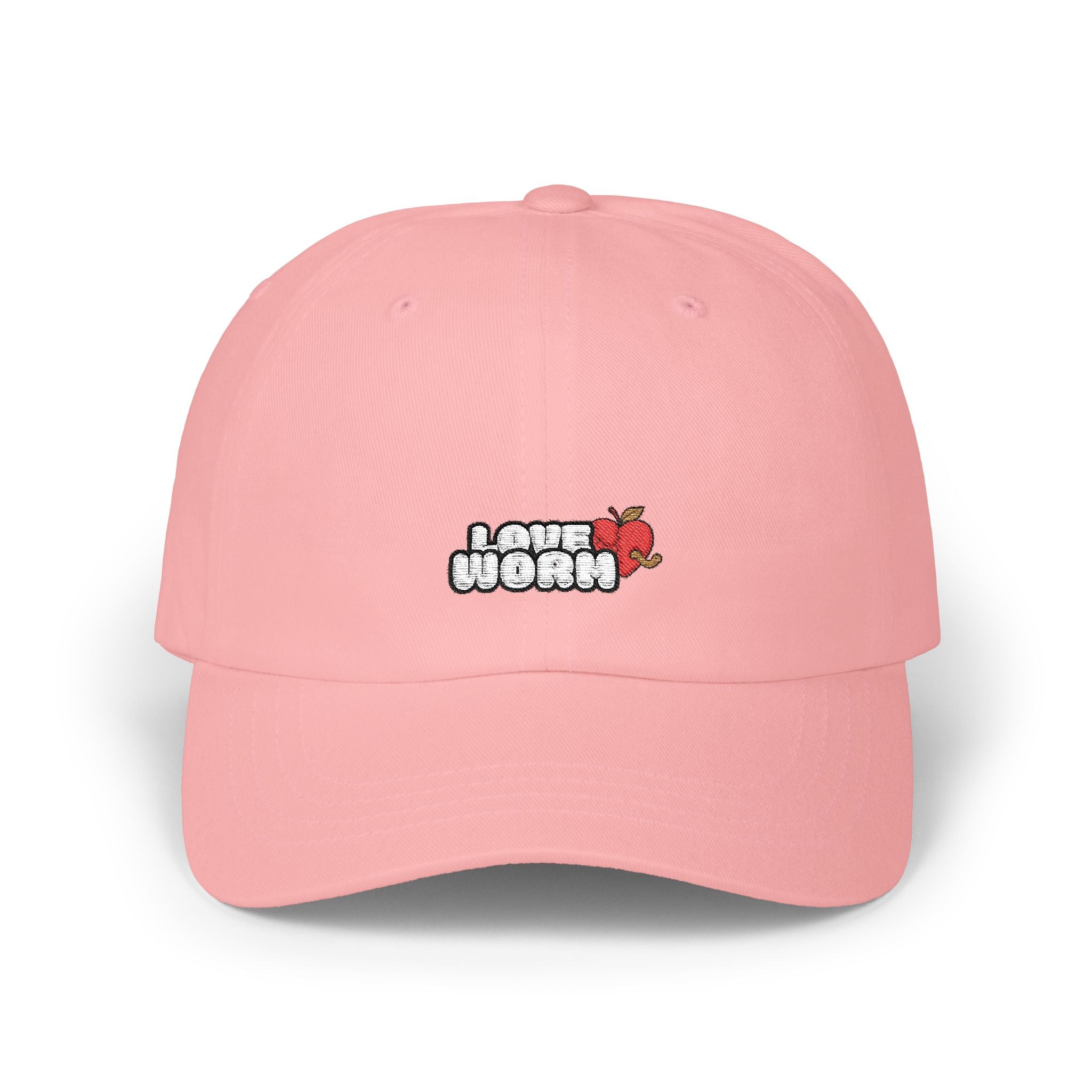 I Love Worm " (Embroidered) Baseball Hat