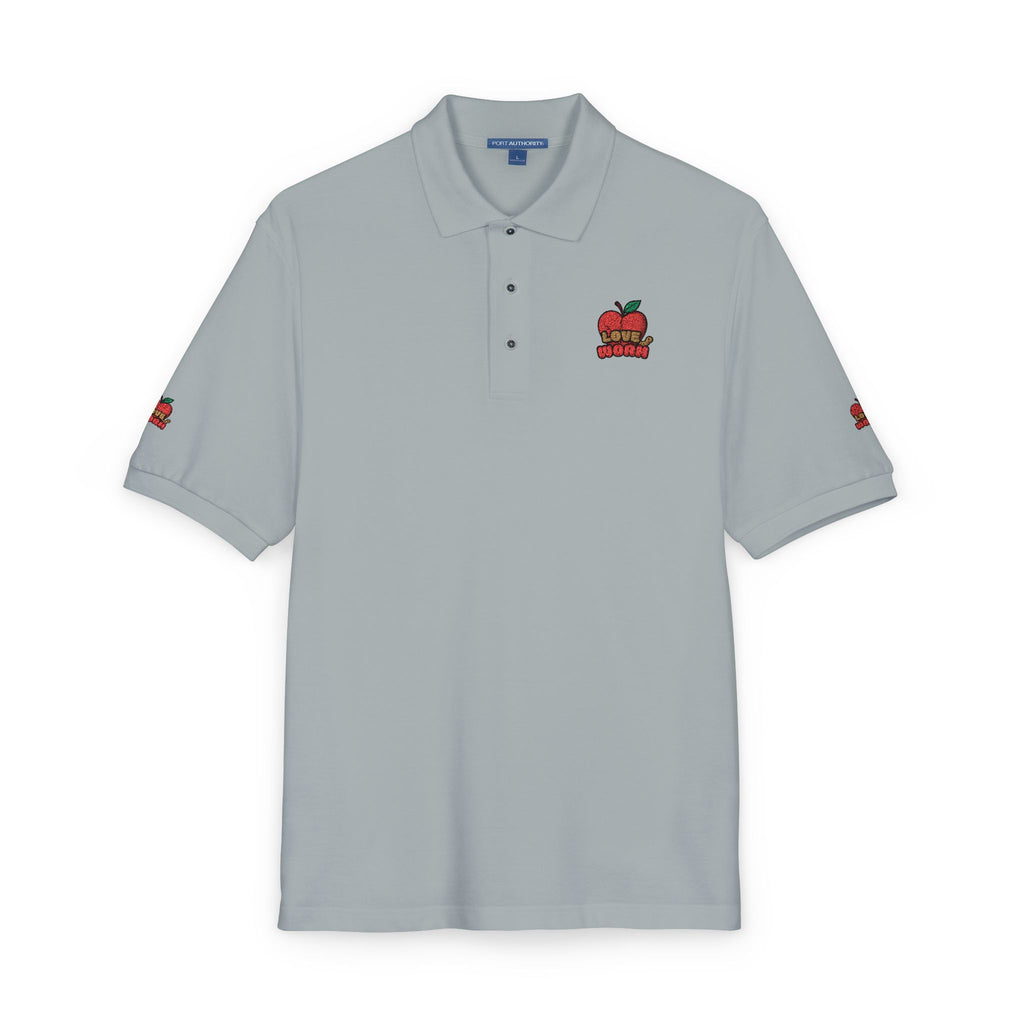Embroidered Apple Logo Polo Shirt – Teacher Appreciation & School Spirit