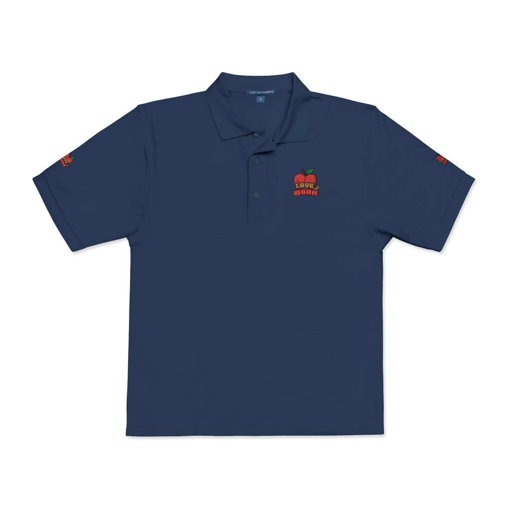 Embroidered Apple Logo Polo Shirt – Teacher Appreciation & School Spirit