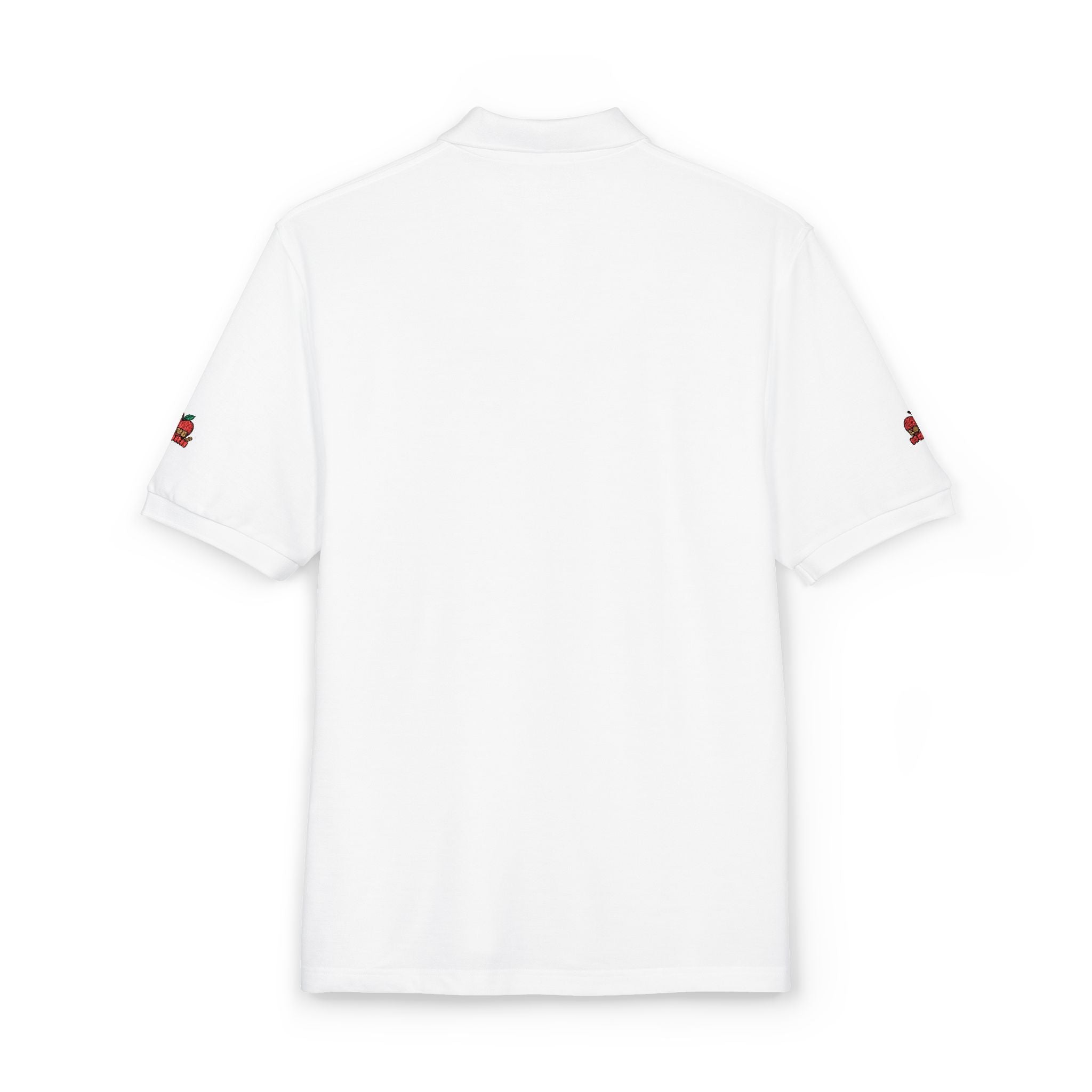 Embroidered Apple Logo Polo Shirt – Teacher Appreciation & School Spirit