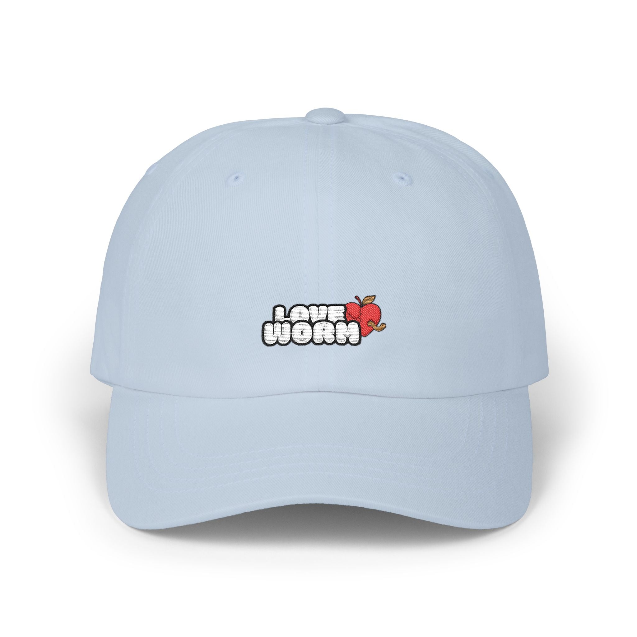 I Love Worm " (Embroidered) Baseball Hat