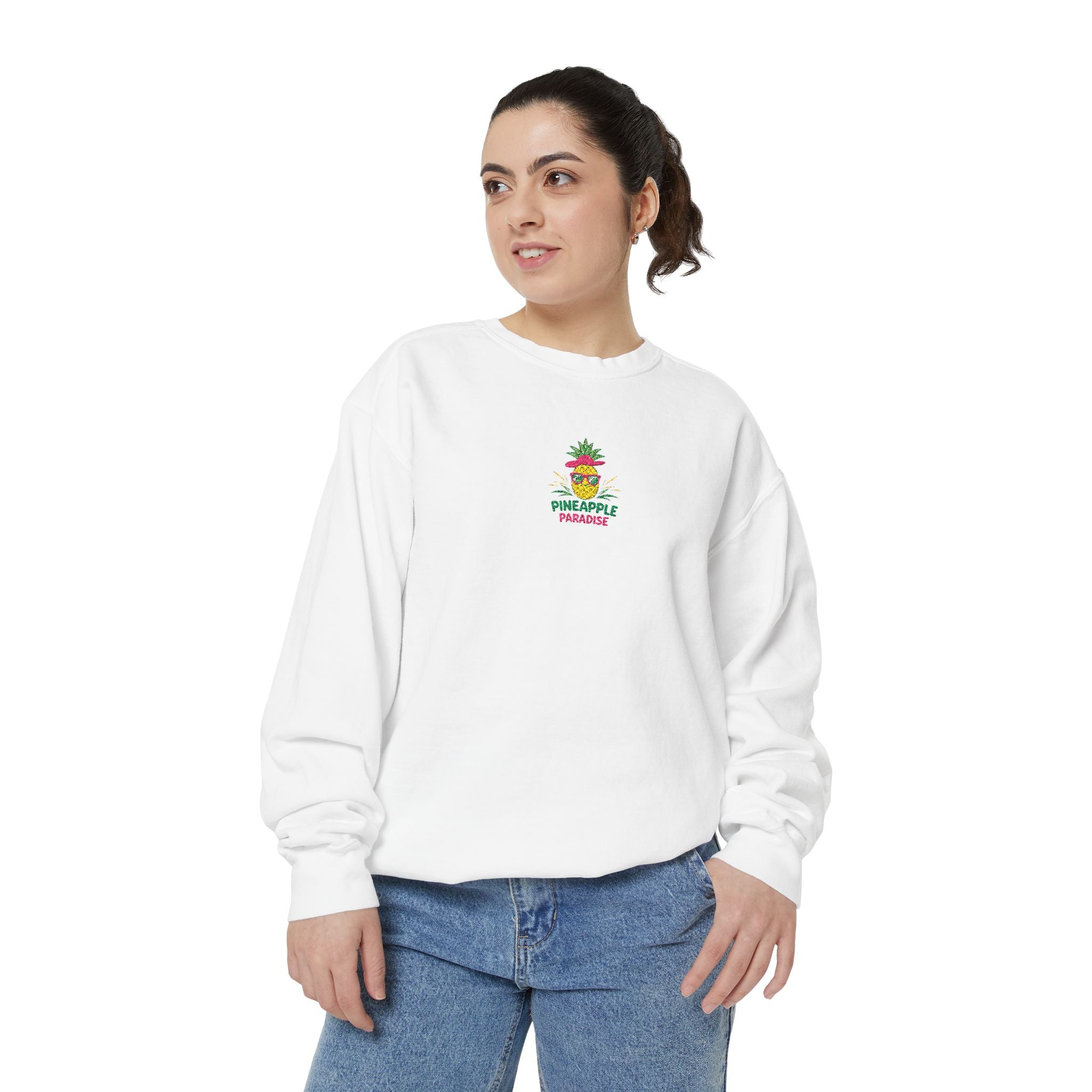 Pineapple Paradise Sweatshirt — [EMBROIDERY]