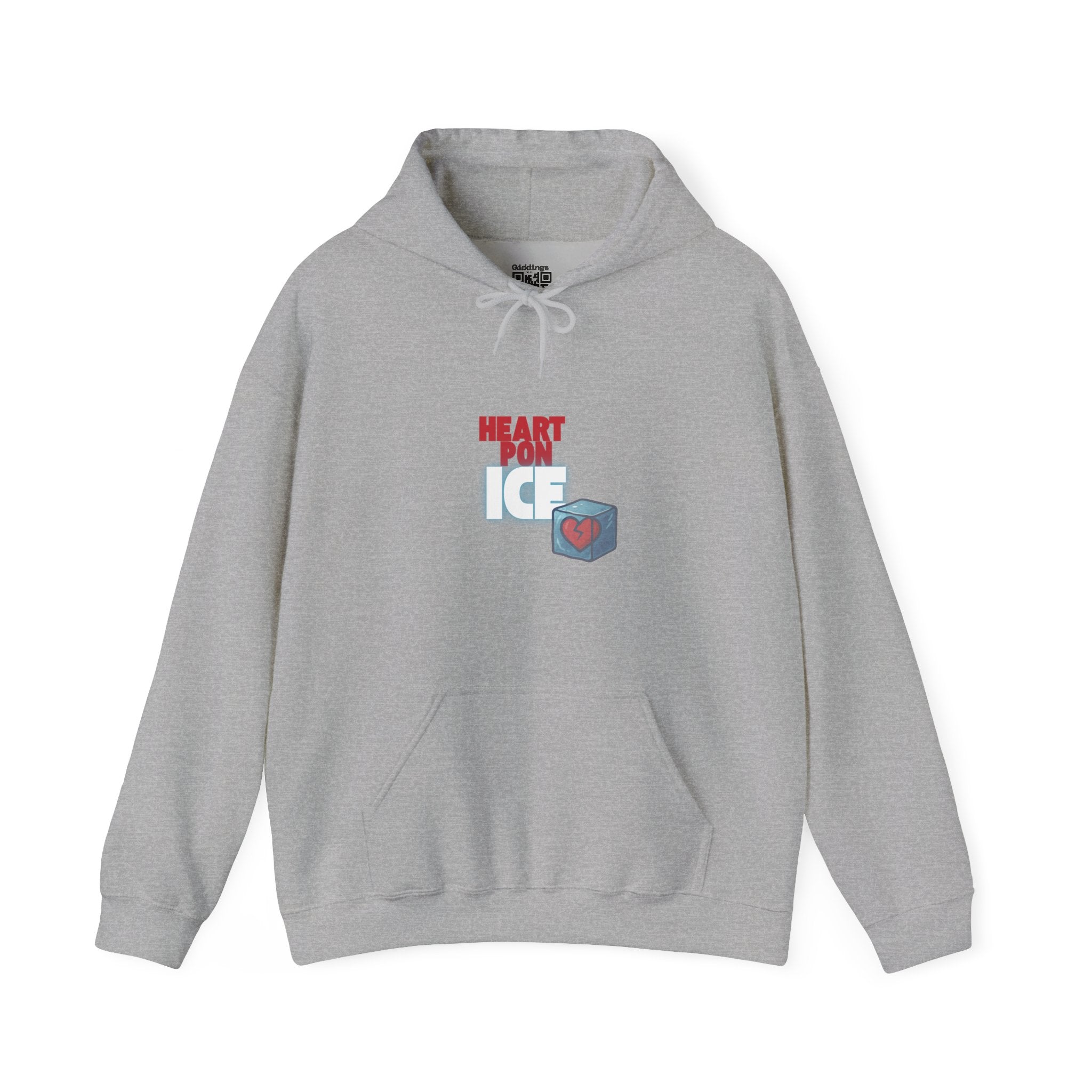 (HEART PON ICE)™ Hooded Sweatshirt