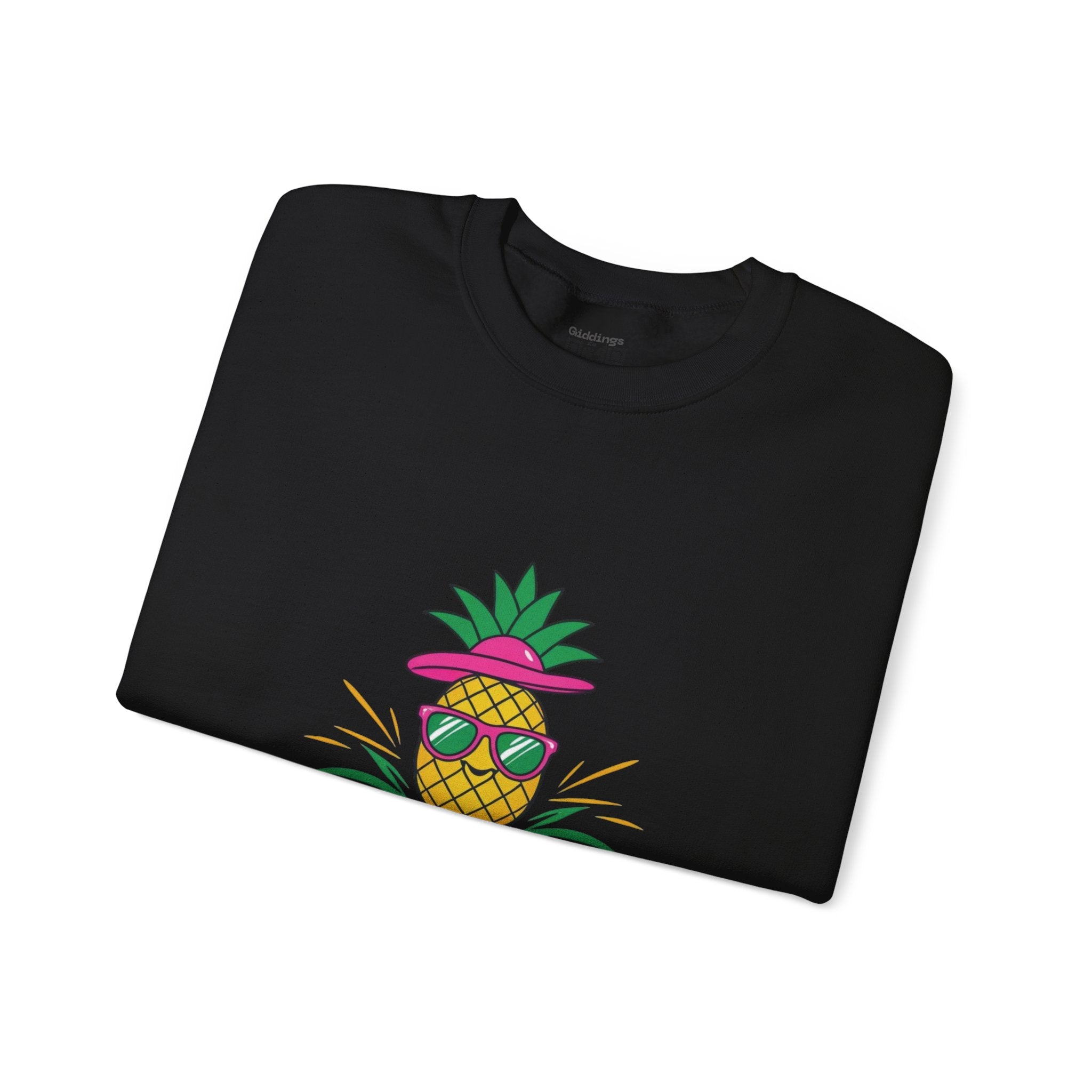Pineapple Paradise Crewneck Sweatshirt — Tropical Pineapple Graphic