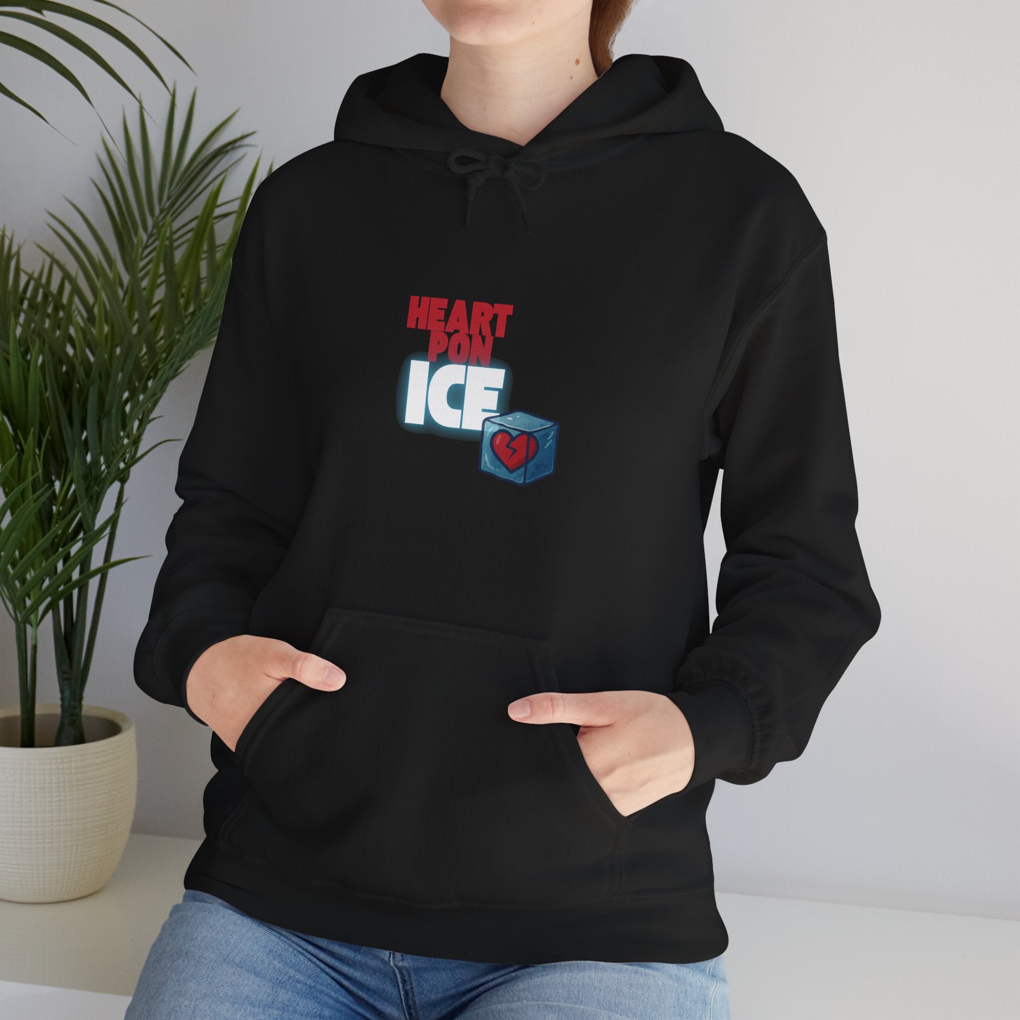 (HEART PON ICE)™ Hooded Sweatshirt
