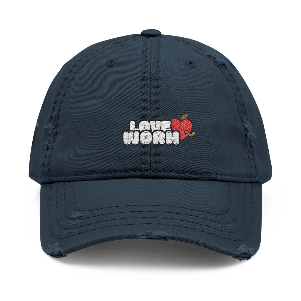 Distressed Dad Hat – 'I Ain't Worried' Embroidered Casual Cap