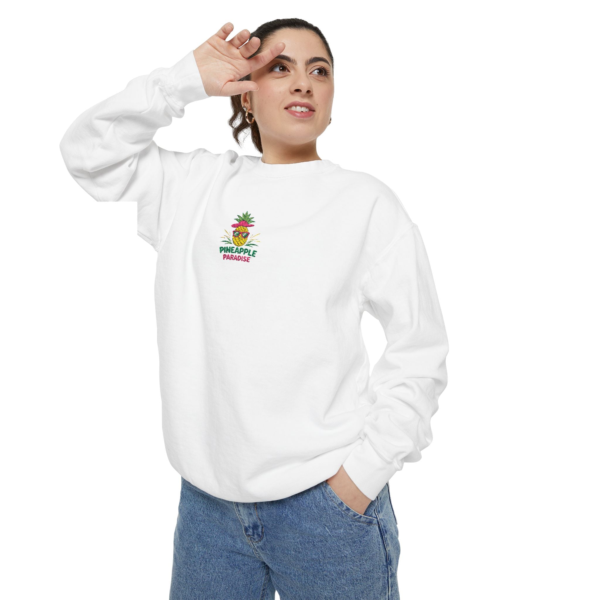 Pineapple Paradise Sweatshirt — [EMBROIDERY]