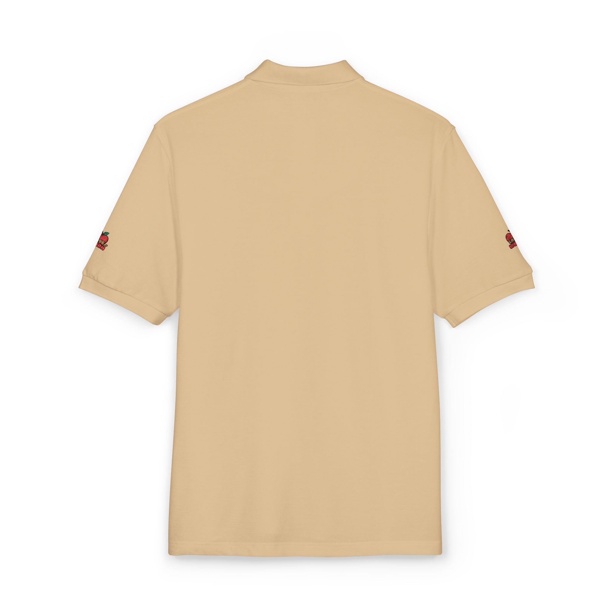 Embroidered Apple Logo Polo Shirt – Teacher Appreciation & School Spirit