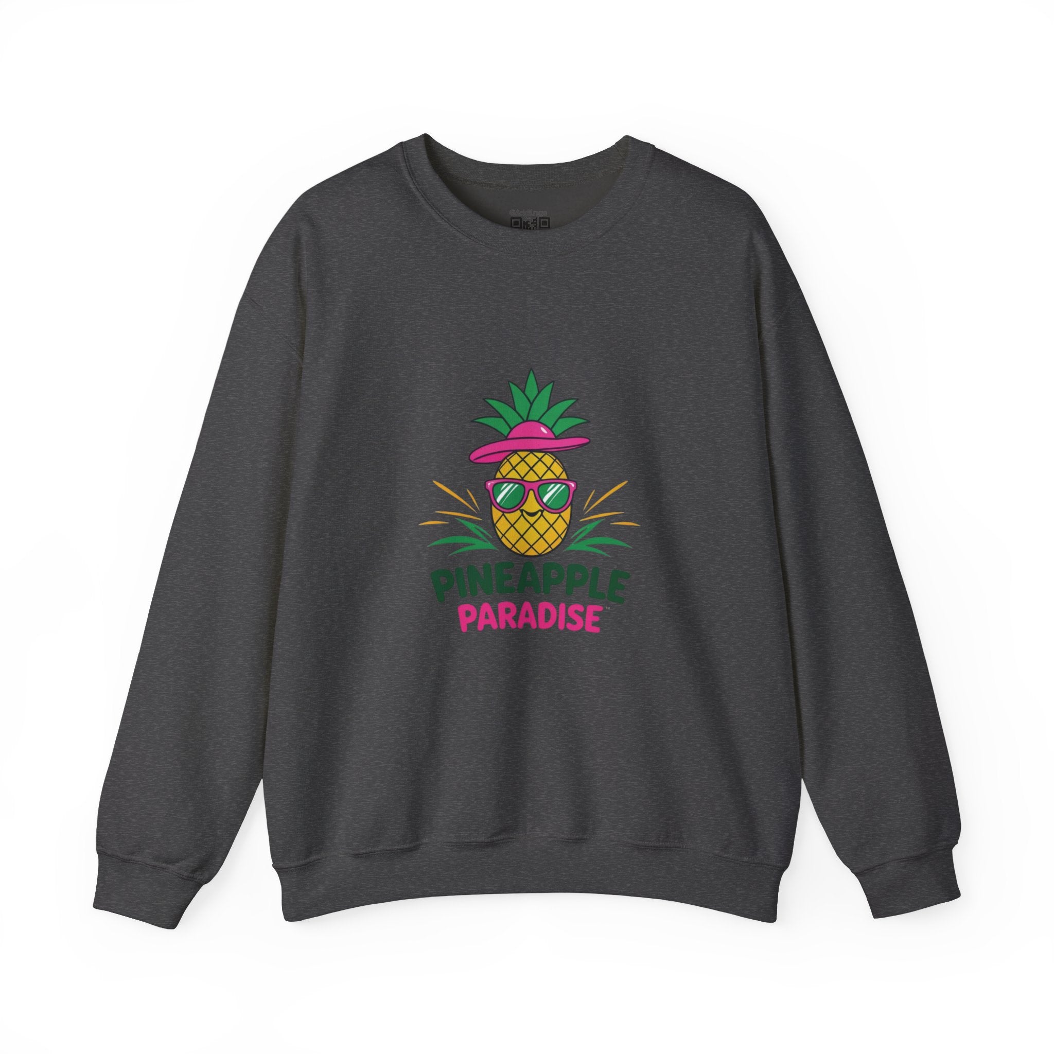 Pineapple Paradise Crewneck Sweatshirt — Tropical Pineapple Graphic