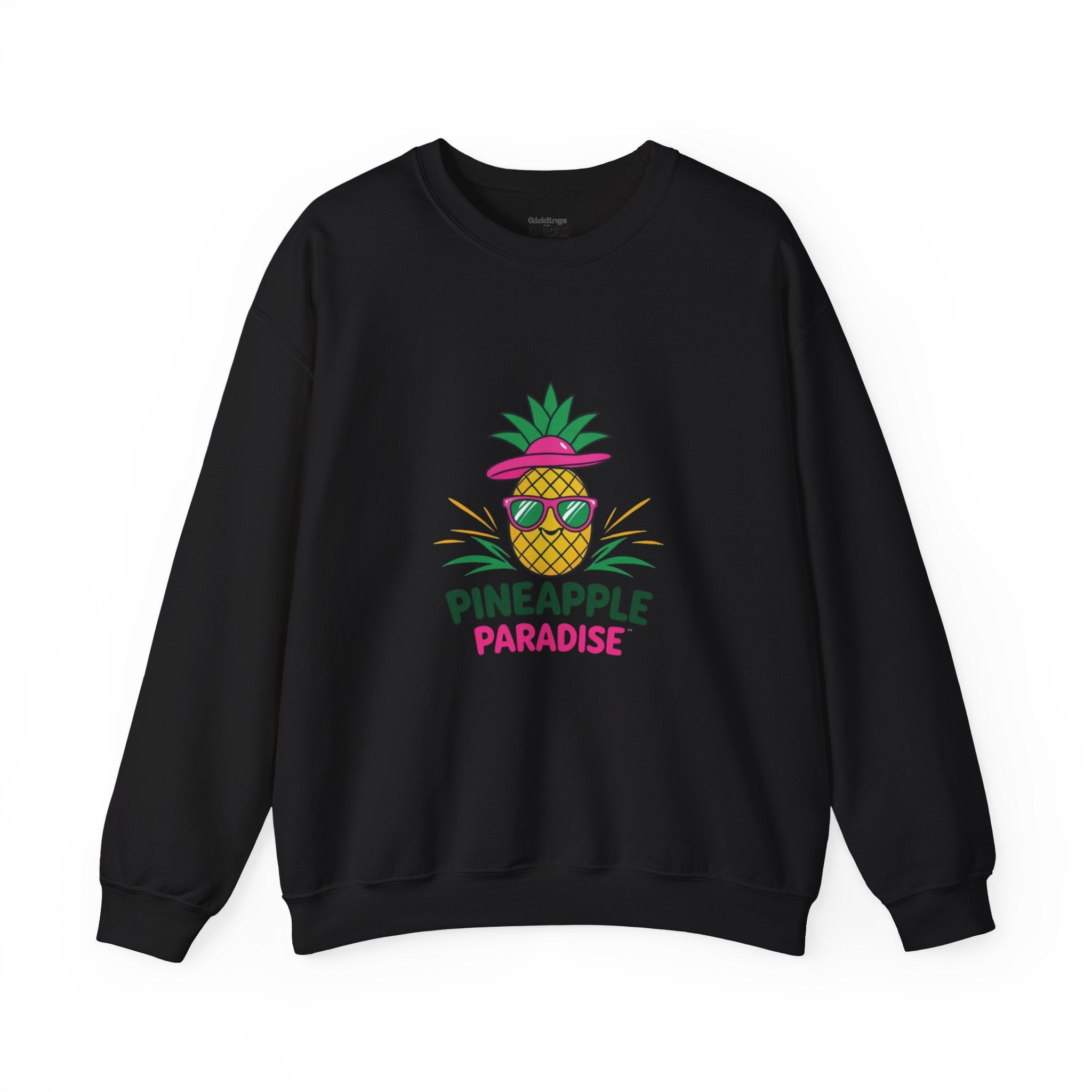Pineapple Paradise Crewneck Sweatshirt — Tropical Pineapple Graphic